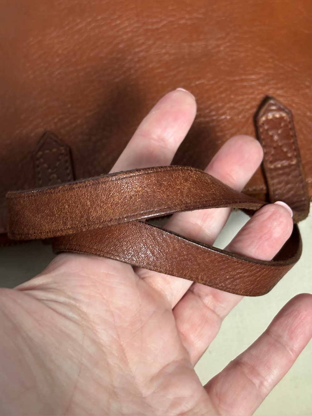 Madewell Leather Tote with Hearts - Picture 7 of 14